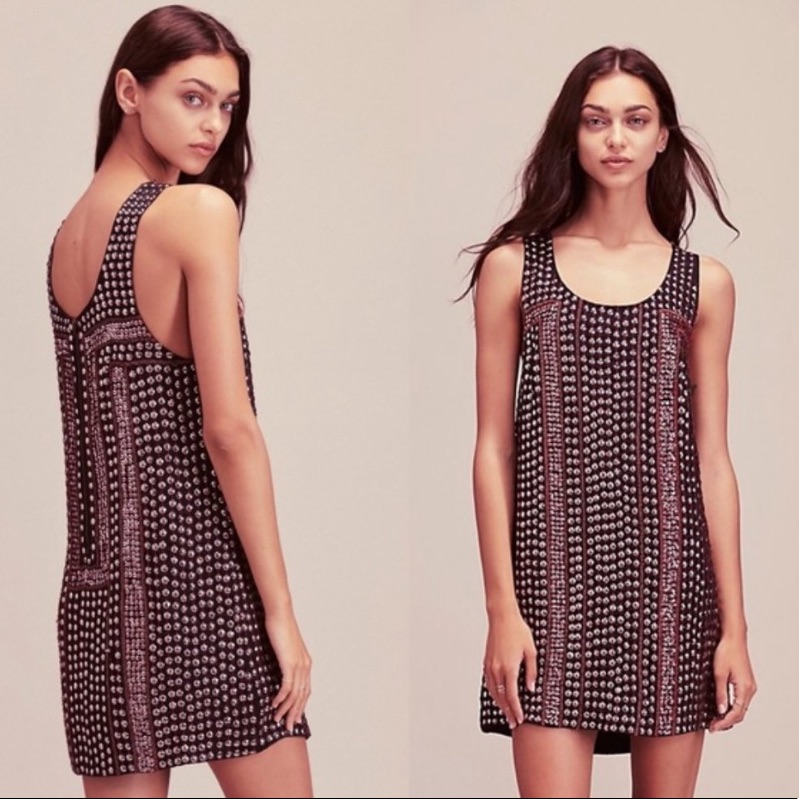 Free People Shifting Gears Studded Mini